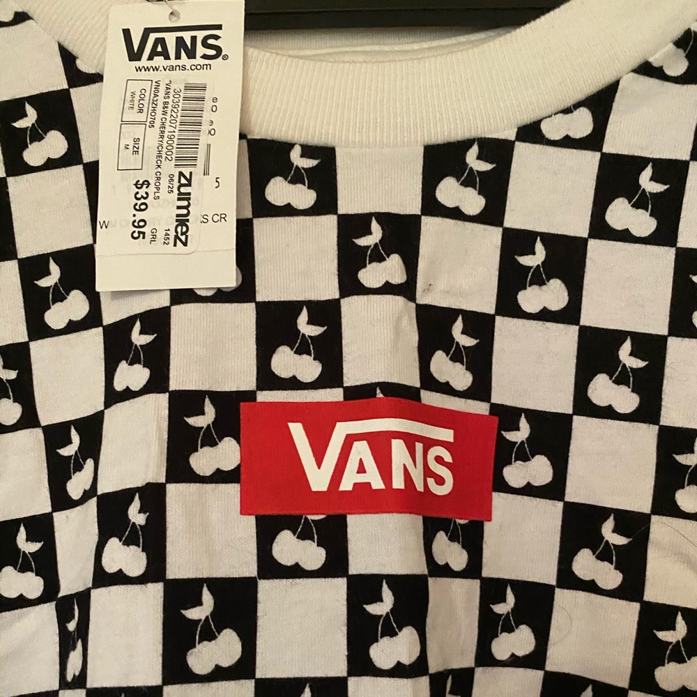 NWT VANS CROP TOP - Picture 4 of 5